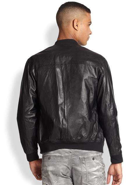 versace mens bomber|Versace bomber jacket leather.